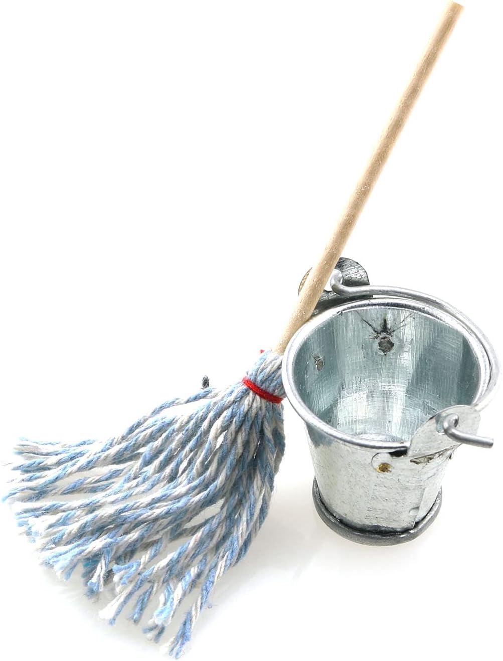 TAODAN Mini Floor Mop with Galvanized Bucket 112 Scale