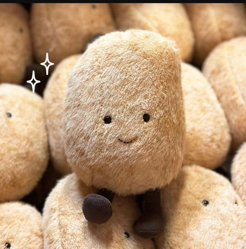 JEIIYCAT Cute Potato Plush Toy 6 Inch Doll