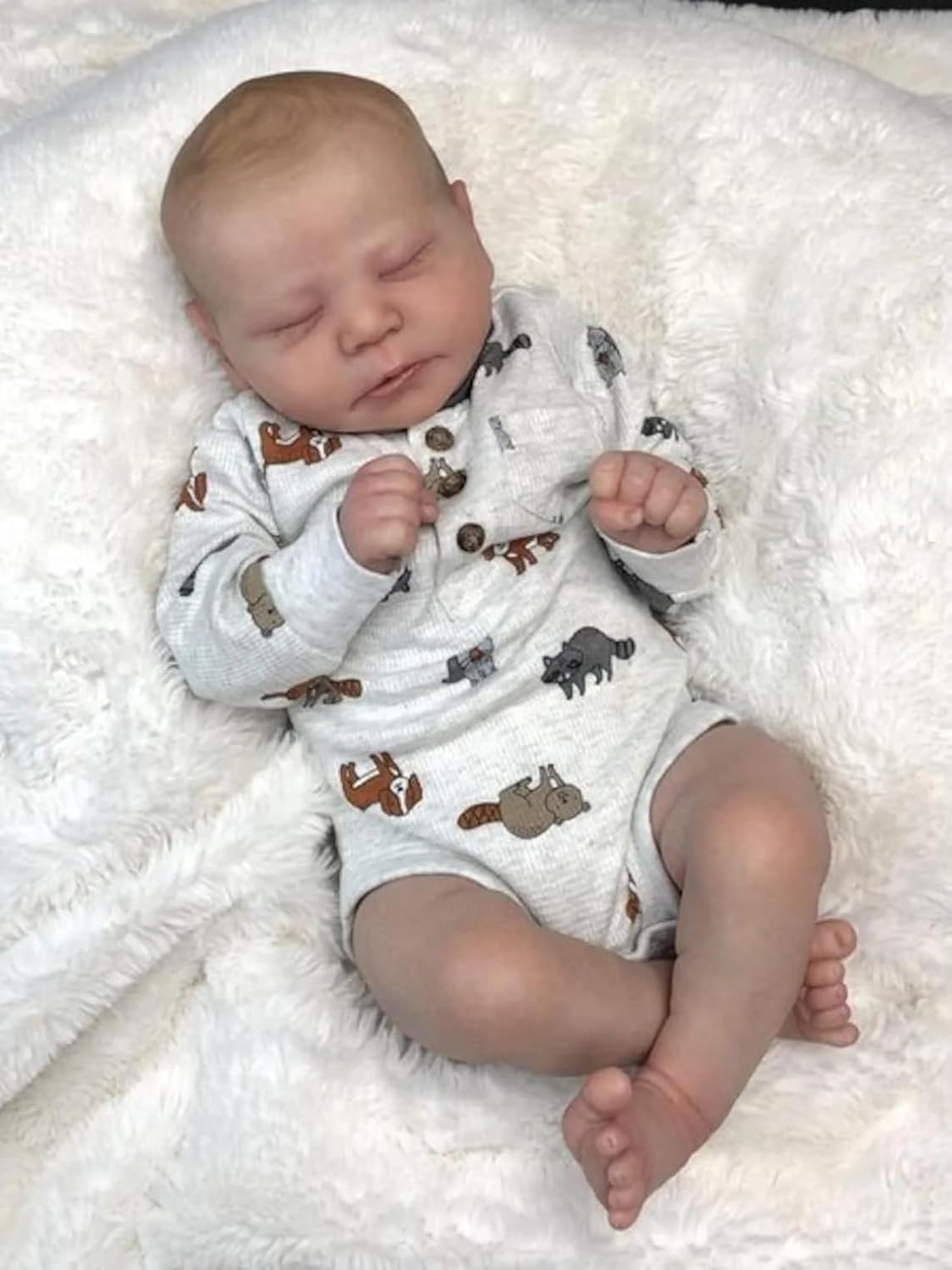 KOKOMANDY 19 Inch Reborn Baby Doll Boy Realistic