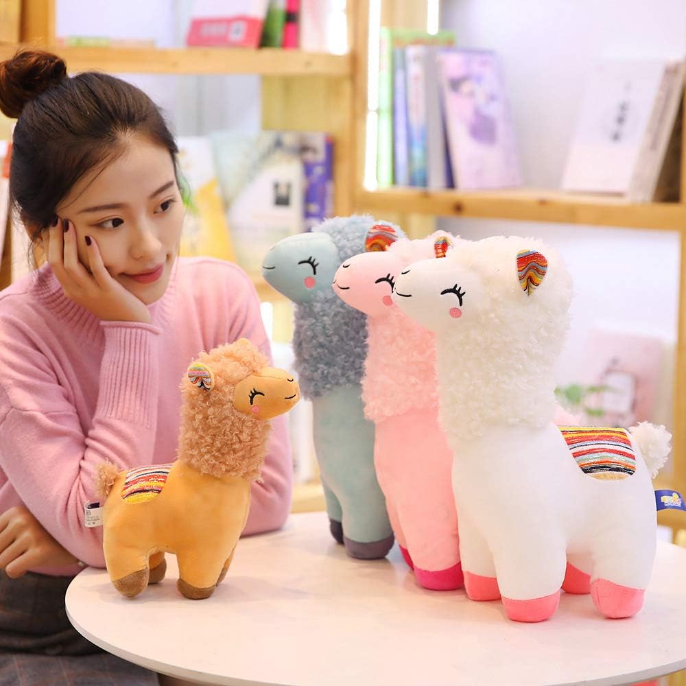 Cute Plush Alpaca Stuffed Animal Toy for Kids and Lovers