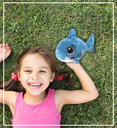 DolliBu Blue Shark Plush Toy 55 Inch