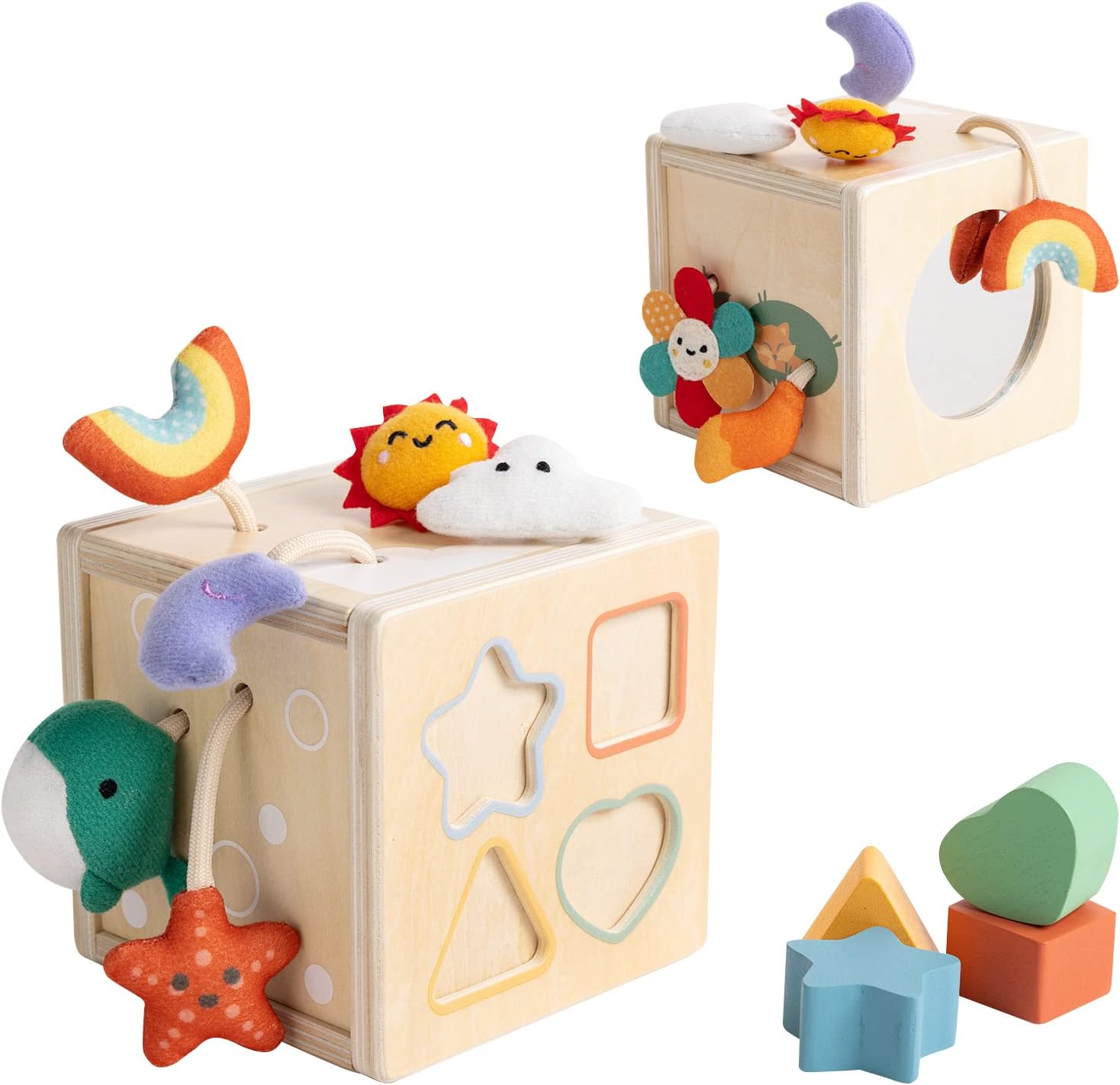 Twefex Pull String Activity Toy for 6-12 Months