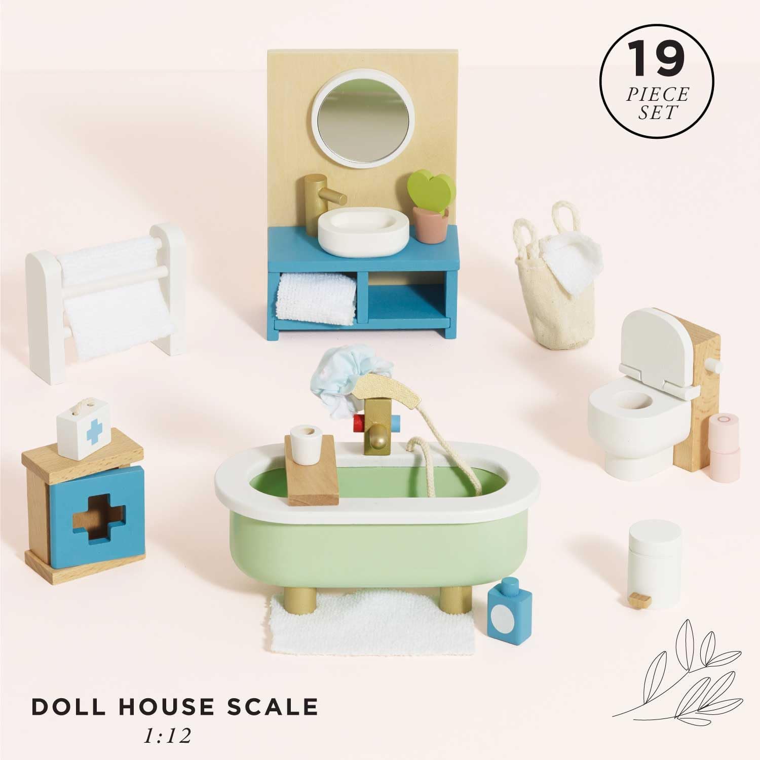 Le Toy Van Daisylane Bathroom Wooden Playset