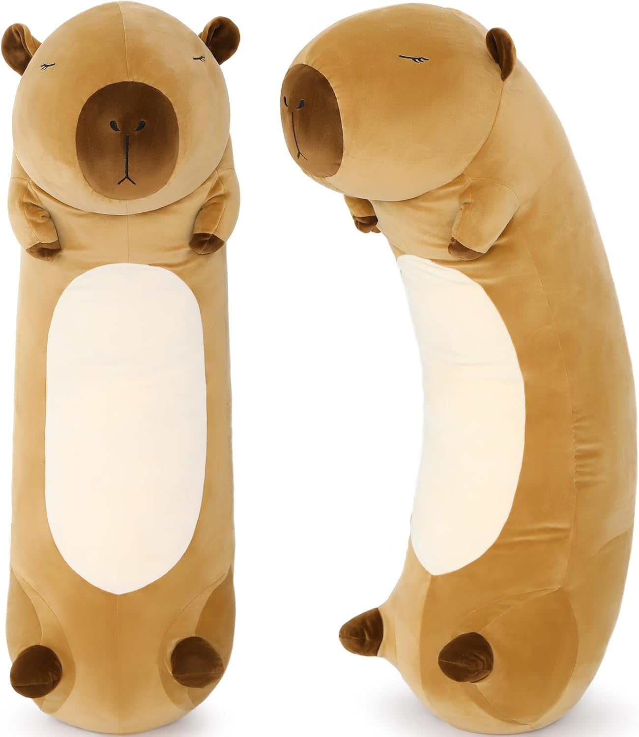 MorisMos Capybara Body Pillow 393in Cuddle Decor
