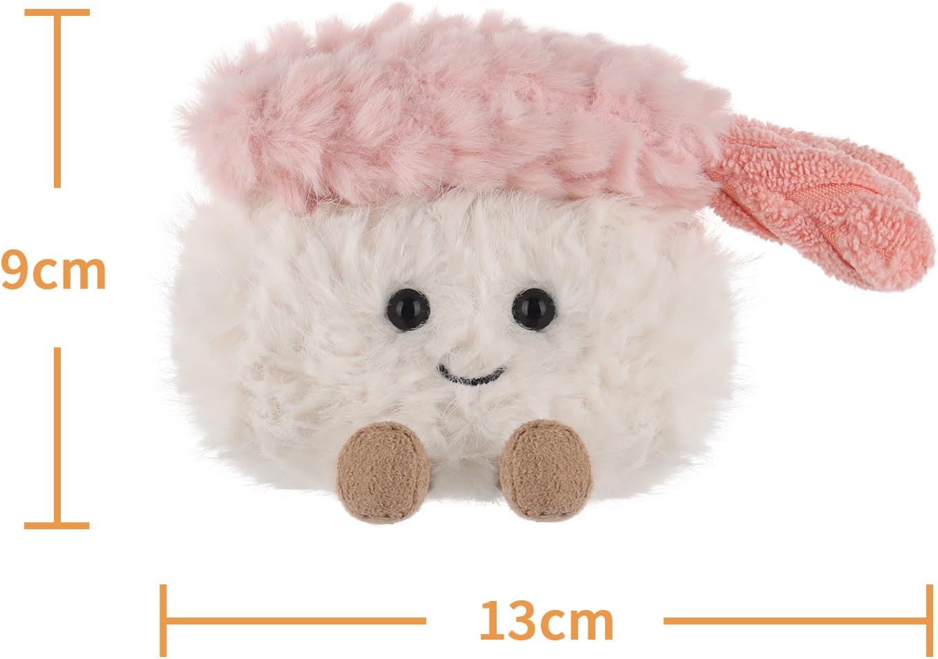 Apricot Lamb Sushi Plush Stuffed Animal 32 Inches