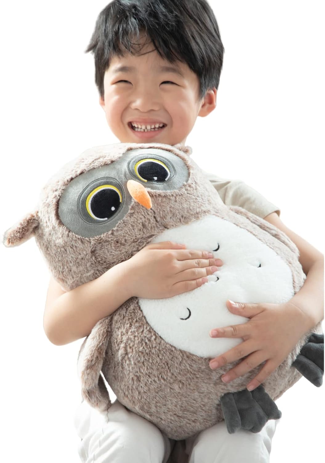 Ryttir 157 Inch Chubby Owl Plush Toy 1