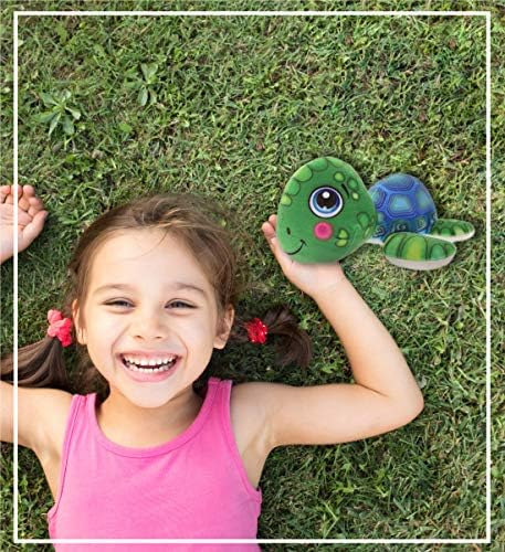 DolliBu Sea Turtle Plush Toy 55 Inches Huggable Stuffed Animal