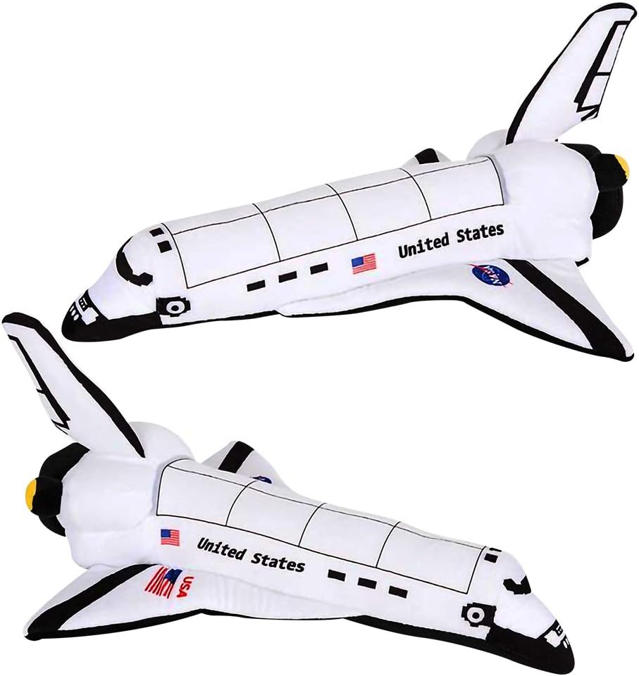 ArtCreativity Stuffed Space Shuttle - 14 Cozy Astronaut Toy