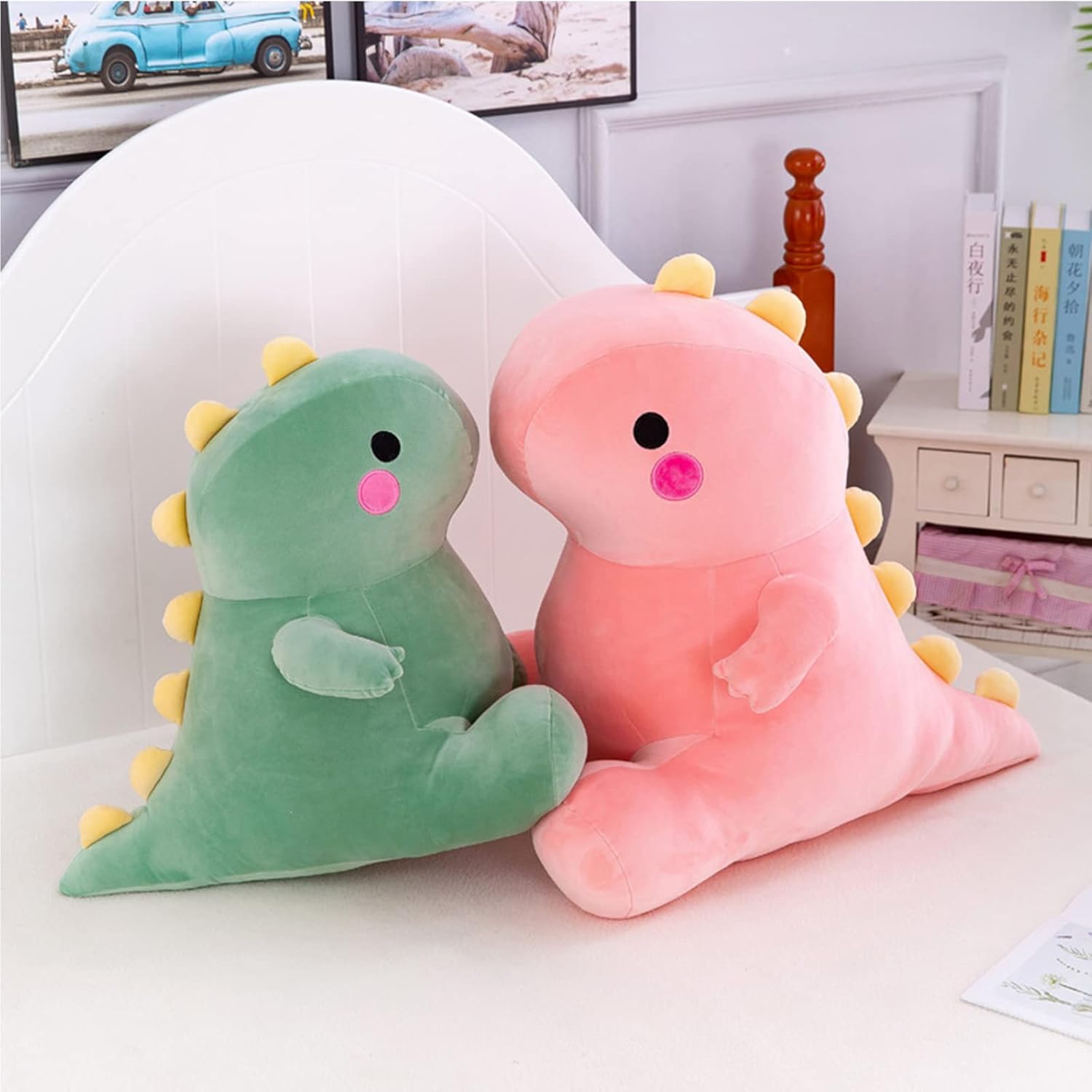 Cute Dinosaur Plush Toy - 13in Green Stuffed Animal