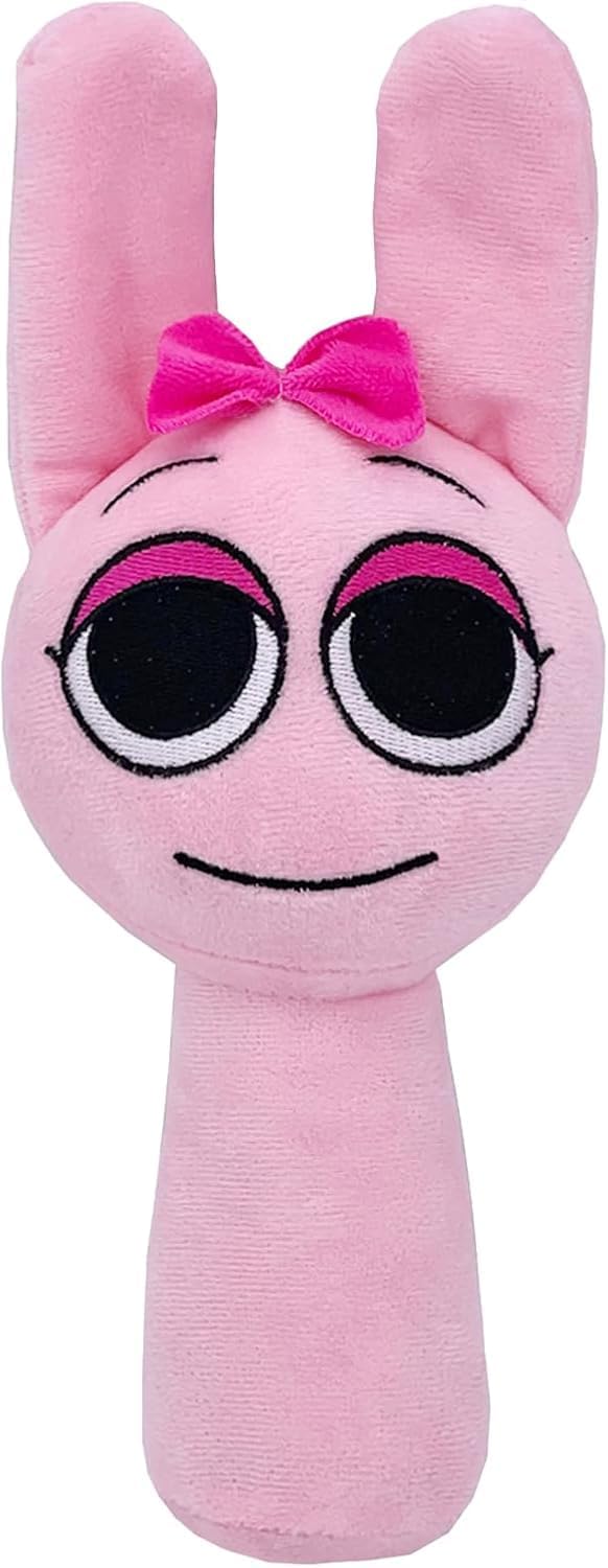 Sprunki Game Plush Pillow Doll Pink 1