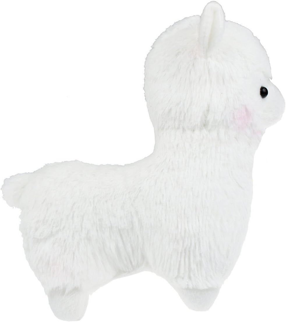 AngelGift Cuddly Plush Baby Stuffed Animals Llama Lamb Alpaca Doll 7 Inch
