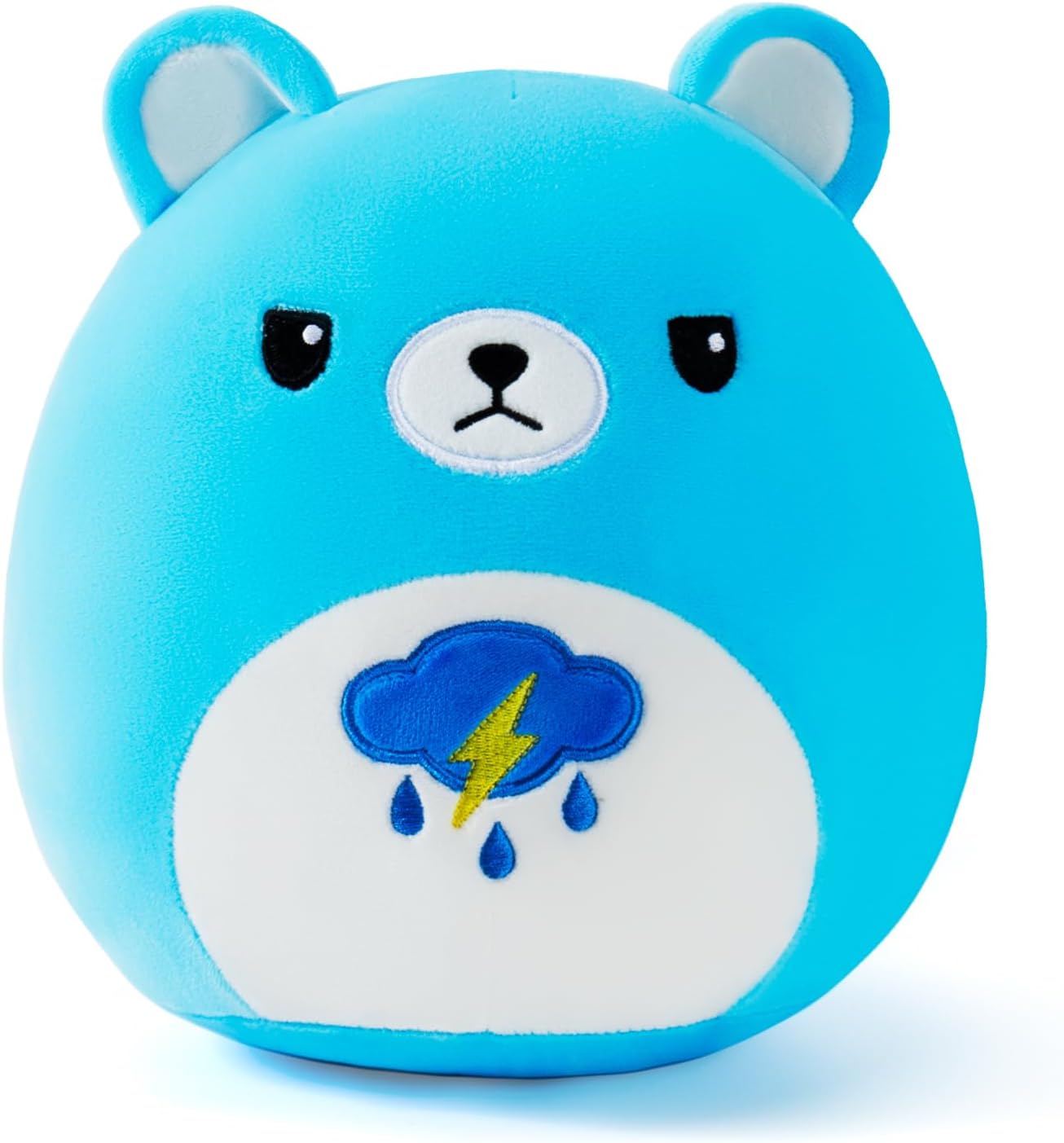 Auspicious Beginning Blue Bear Plush Toy - 11 Inch