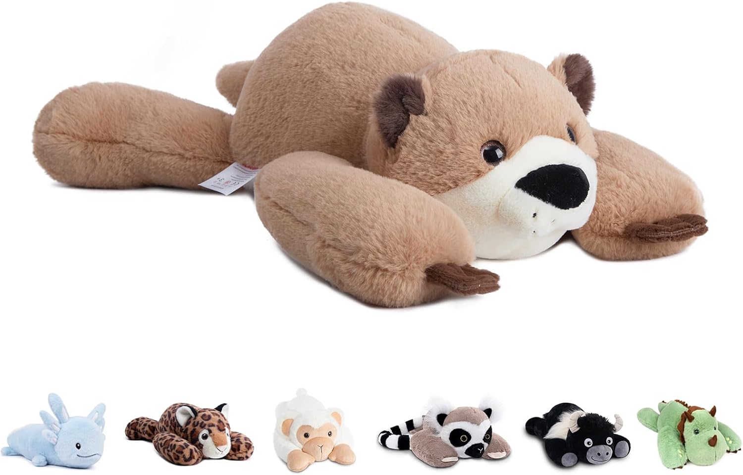 Niuniu Daddy 20 Otter Weighted Plush Toy for Kids Adults
