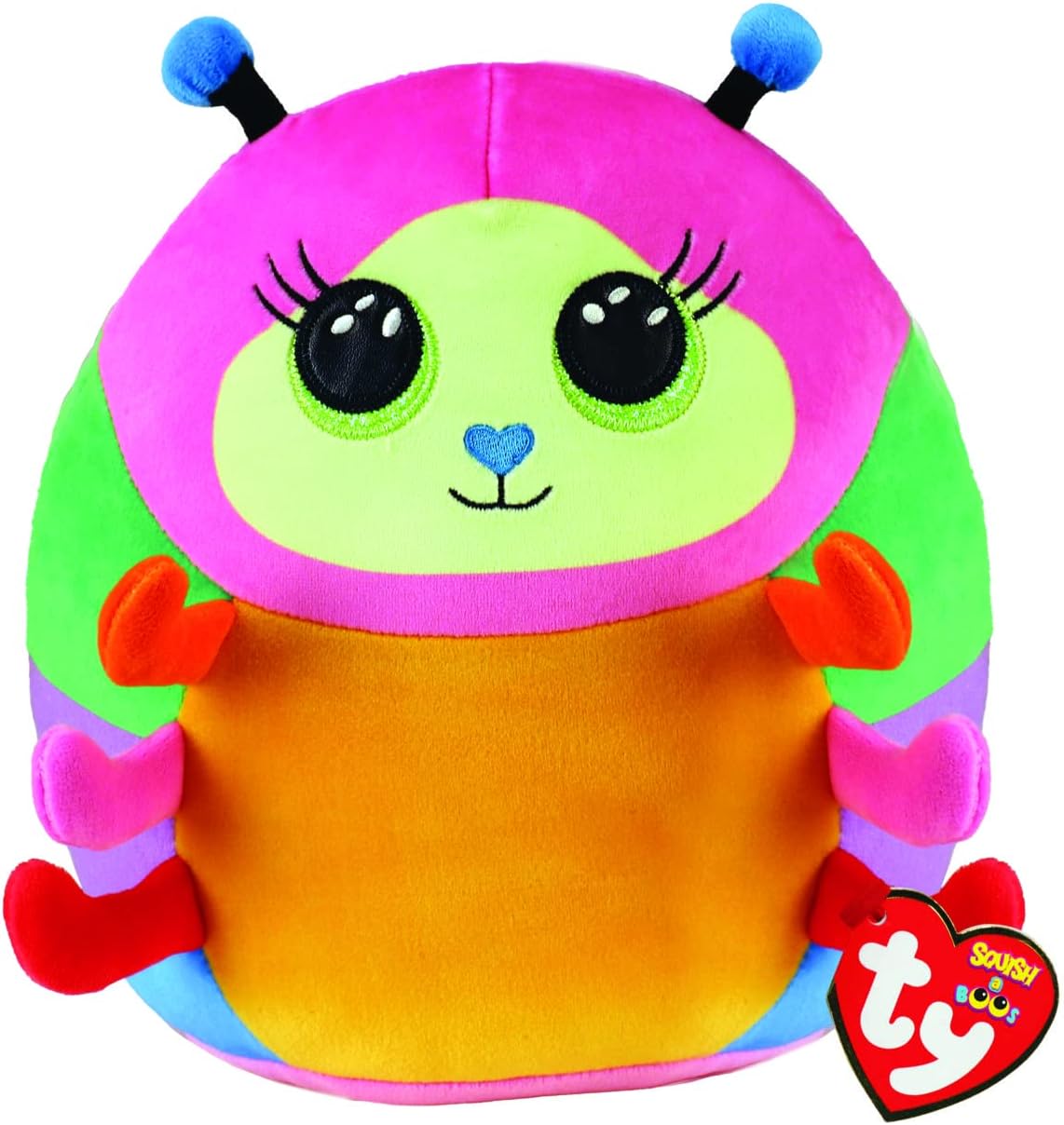 TY Toys Squish a Boo Caterpillar Nessa - 20 CM
