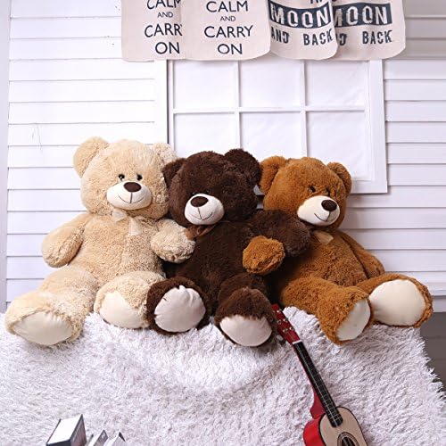 HollyHOME 36 Inch Big Teddy Bear Brown Plush