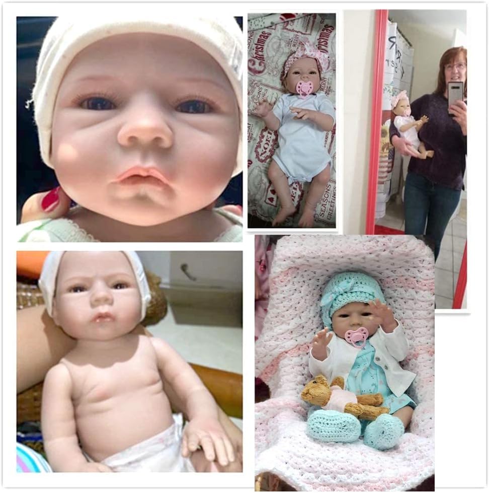 ZTDOLL Reborn Baby Doll Boy 18 Inch Lifelike