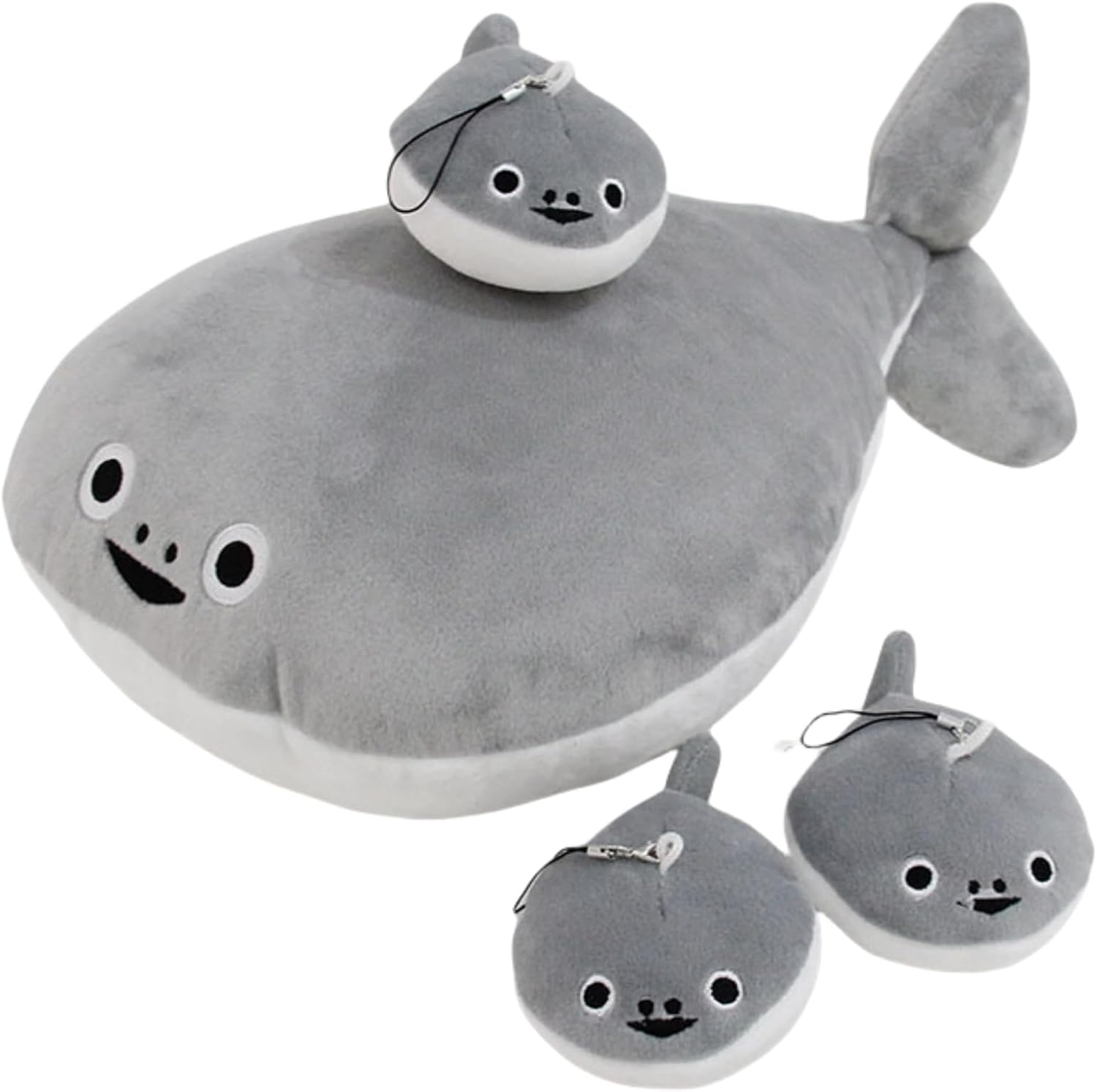 Whrigud Sacabambaspis Fish Plush Mammy 16 with Baby Plushies