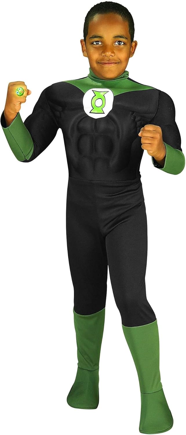 Rubies Green Lantern Muscle Chest Child Costume