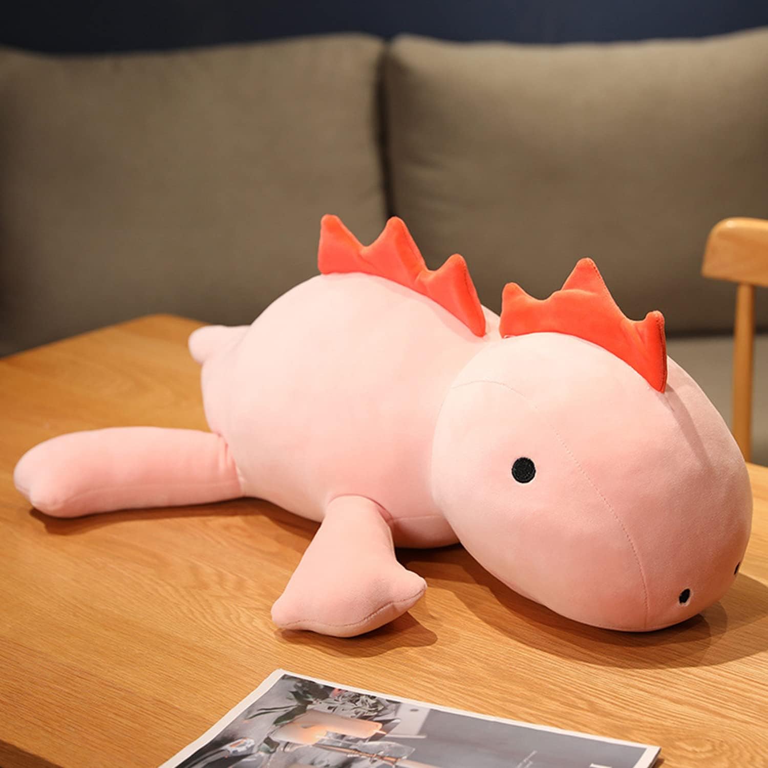 PopMeme Weighted Dinosaur Plush Throw Pillow 24 35lbs