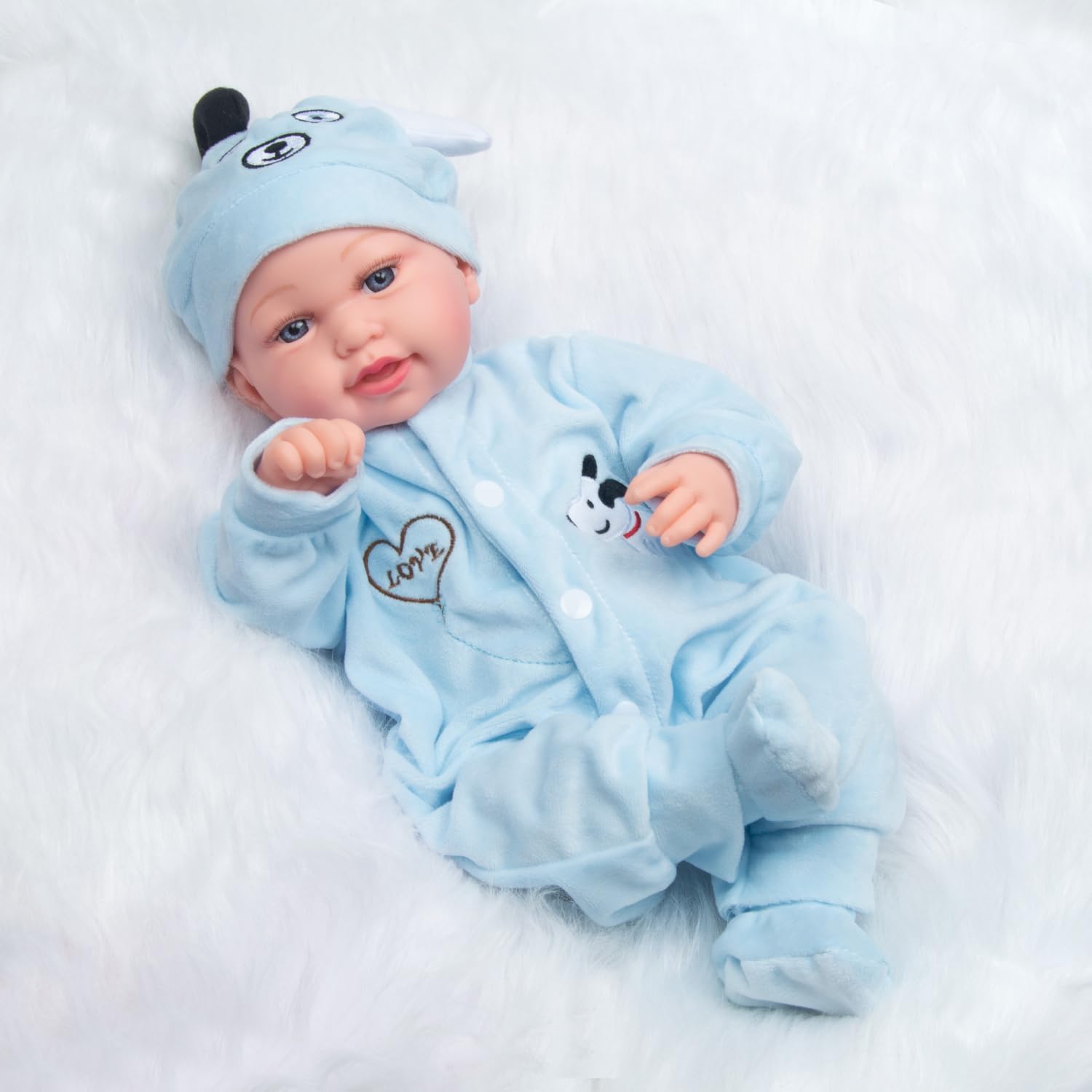 Pedolltree Reborn Baby Doll Clothes 3 Pcs Set