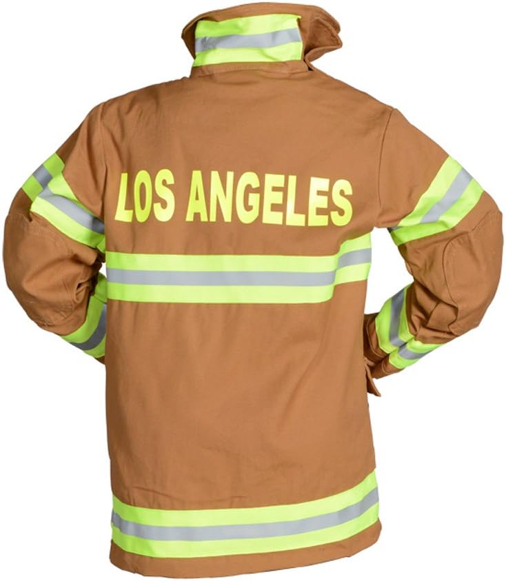 Aeromax Jr Fire Fighter Suit - Tan Size 68