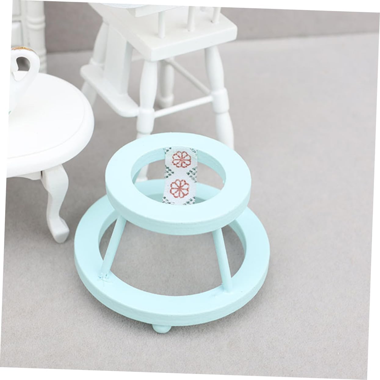 VICASKY 12in1 Mini Baby Wooden Furniture Set