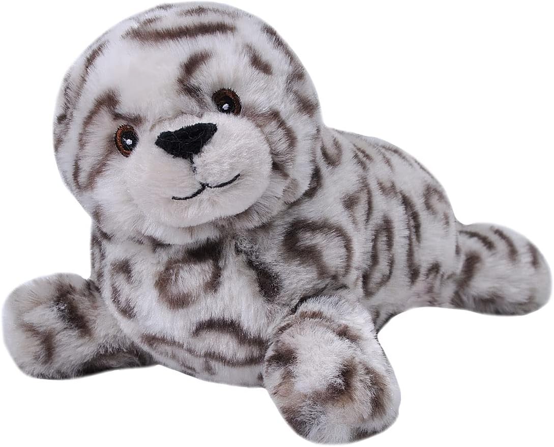 Wild Republic EcoKins Mini Harbor Seal Stuffed Animal 8 Inch
