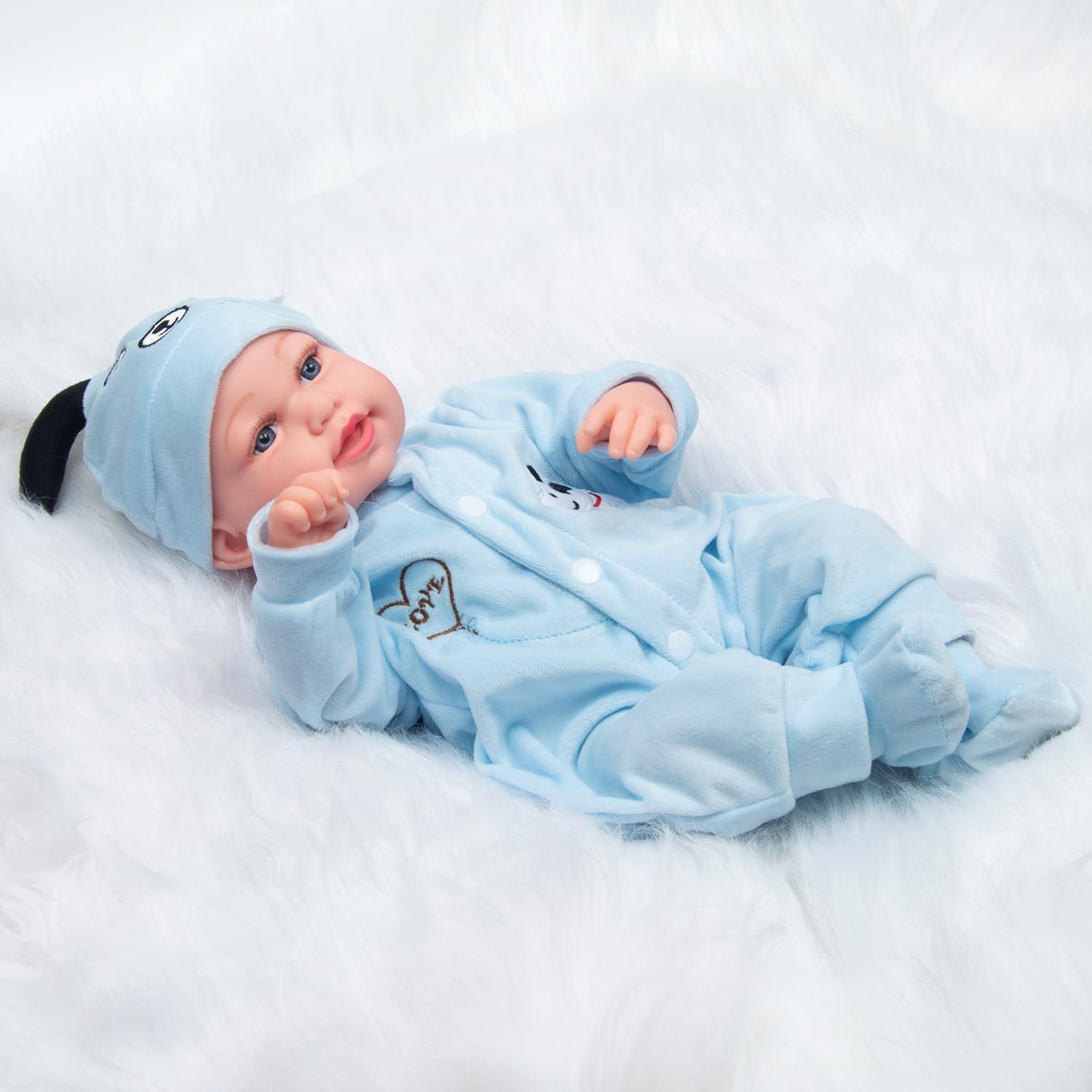 Pedolltree Reborn Baby Doll Clothes 3 Pcs Set