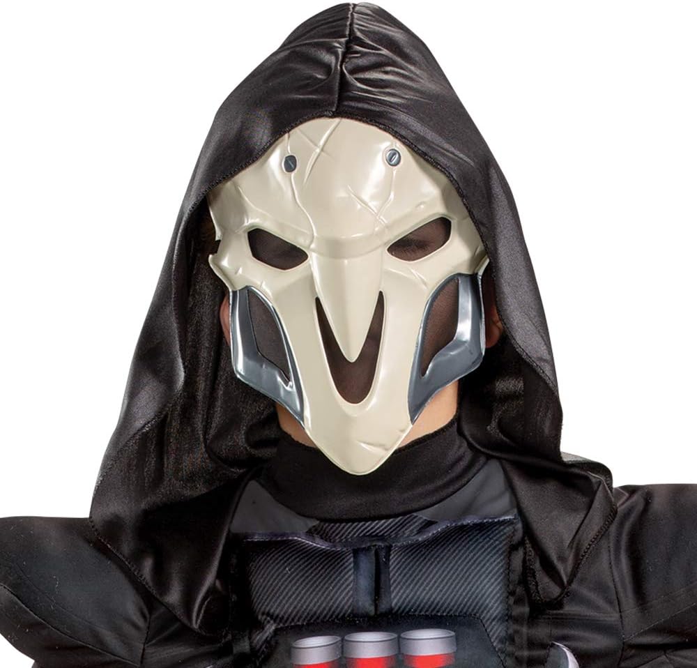 Overwatch Reaper Costume for Kids - Muscle Padded Jumpsuit