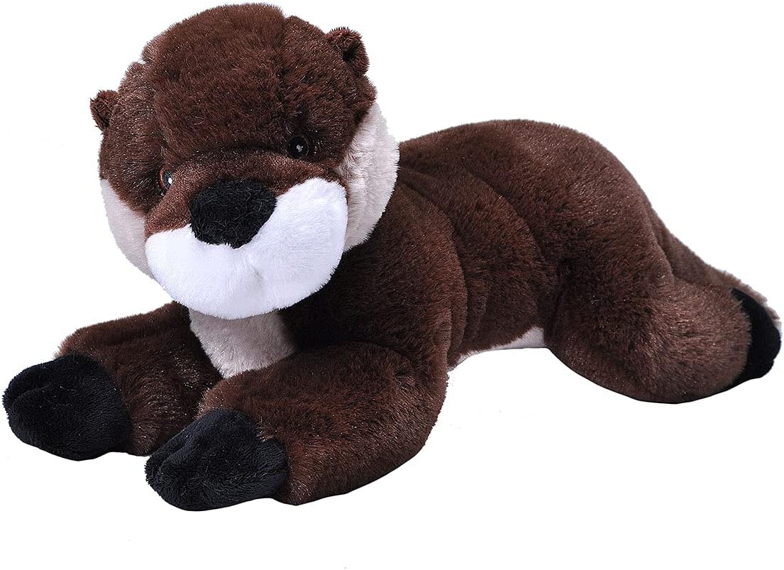 Wild Republic EcoKins River Otter Plush Toy 12 Inch