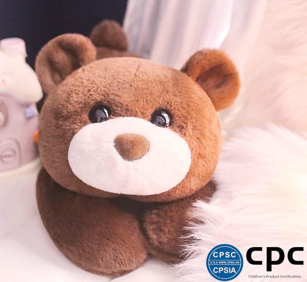 uoozii 20 Brown Bear Weighted Plush