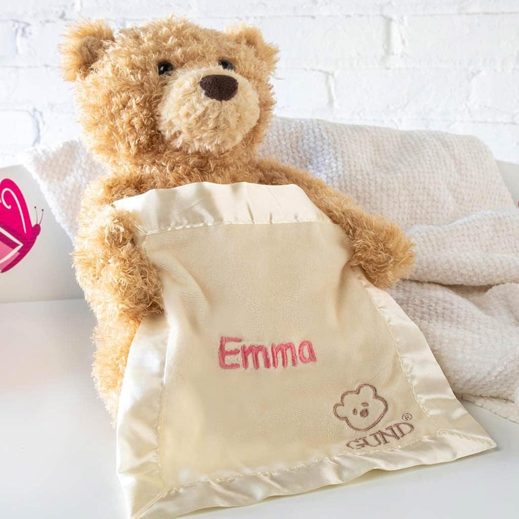 DIBSIES Peek A Boo Bear Plush Toy with Animation