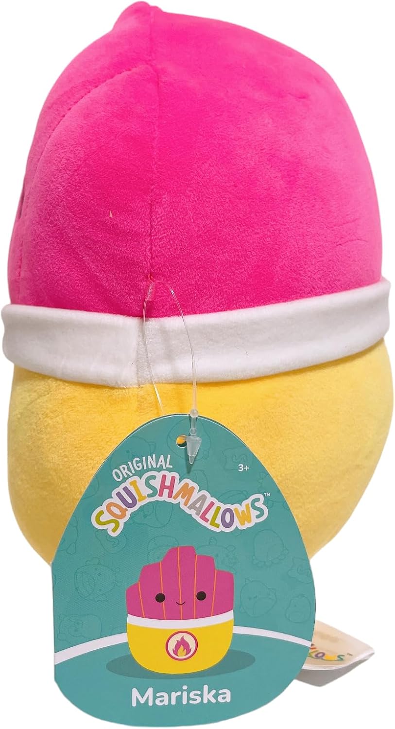 Squishmallows Neon Junk Food Squad 8 Mariska The Hot Spicy Fries Plush Toy