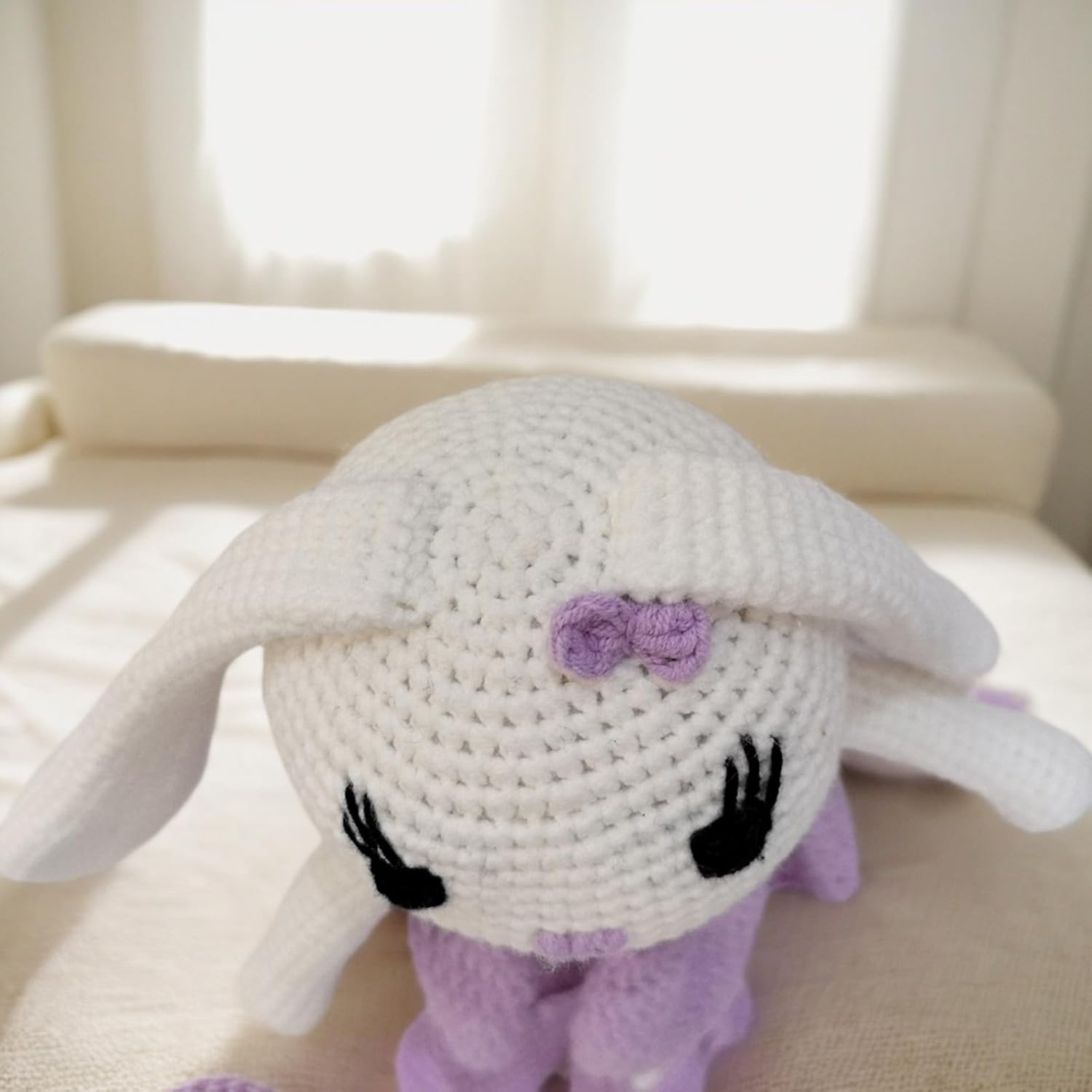 Bunny Rabbit Stuffed Animal Plushie Doll for Toddlers Girl