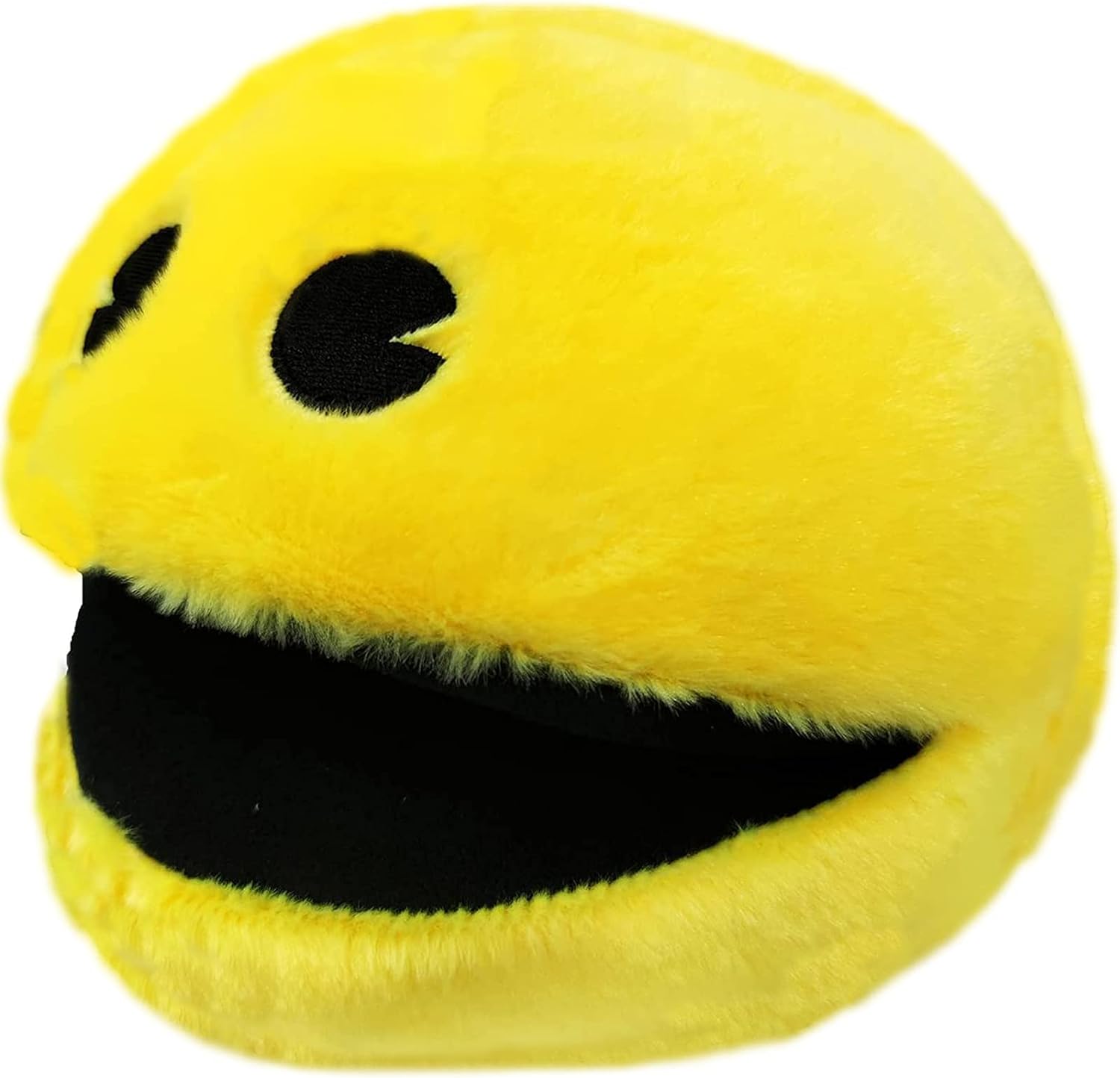 6 Inch Pac-Man Plush Toy Yellow Stuffed Animal