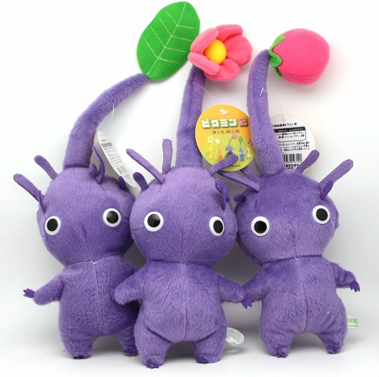2023 New Purple Pikmin Plush Toy 118 Inch Stuffed Animal