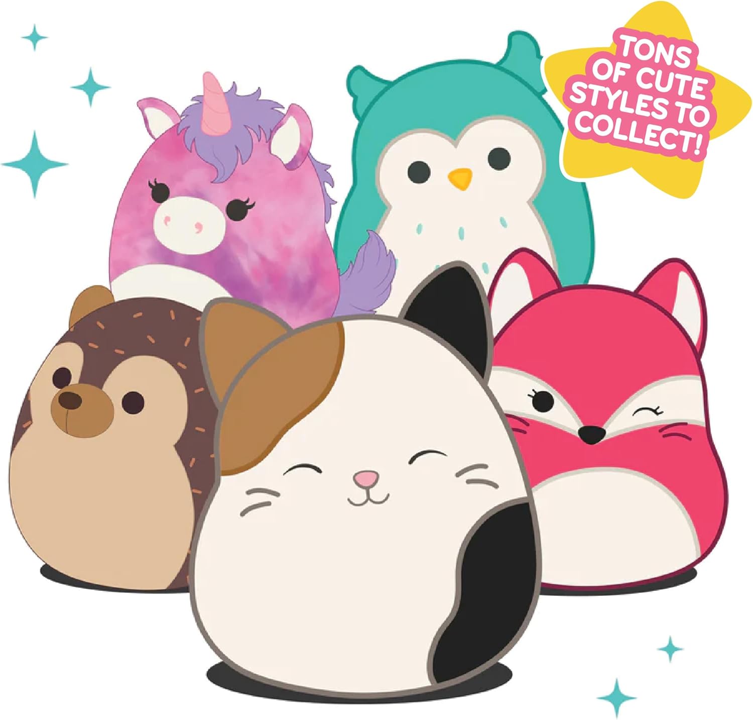 Squishmallows 5-Inch Baptise The Macaw Plush Toy