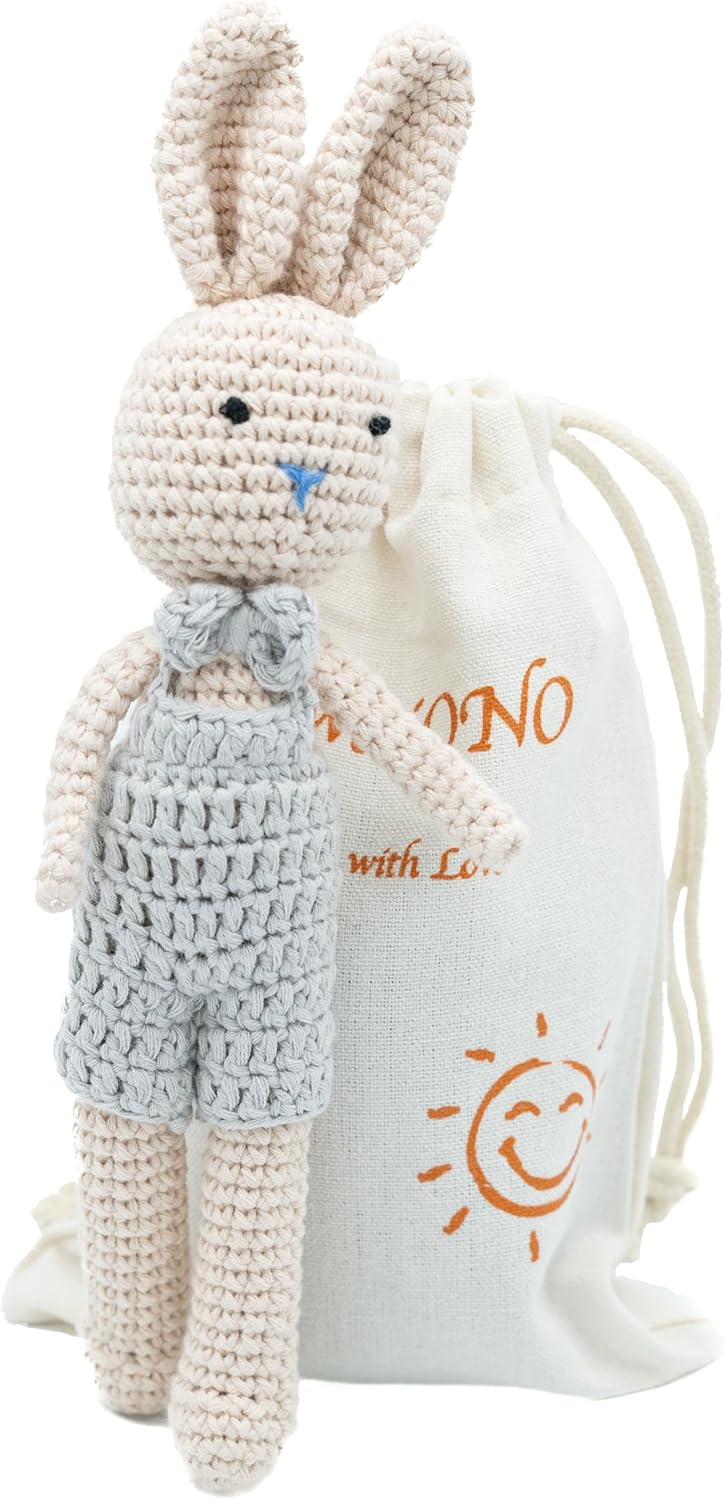 Bunny Family Handmade Crochet Plushie Doll Set