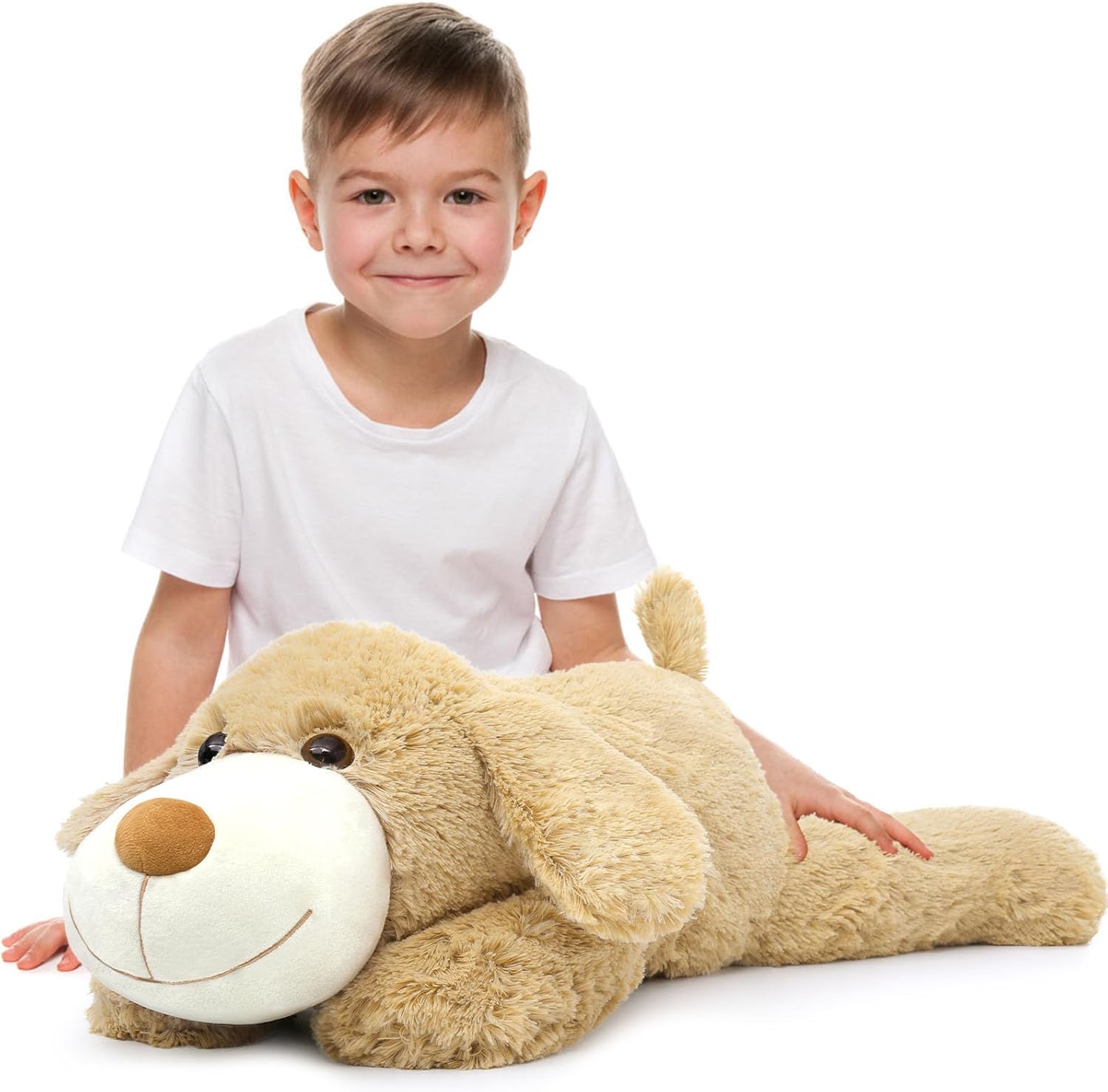 BENINY Giant Dog Puppy Plush 32 Inch Pillow