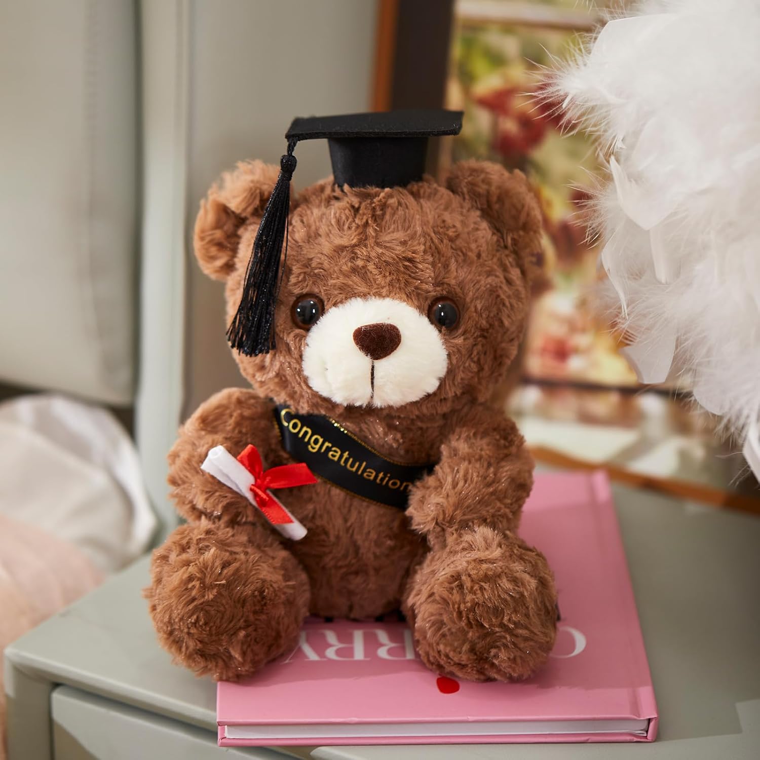 Athoinsu 9 Graduation Bear with Cap