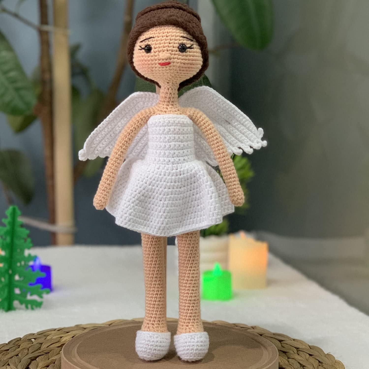 Tiny Things Natural Fiber Crochet Hazel Doll