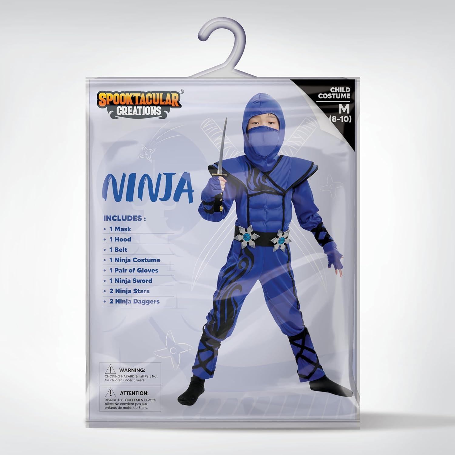 Spooktacular Creations Kids Halloween Ninja Costume