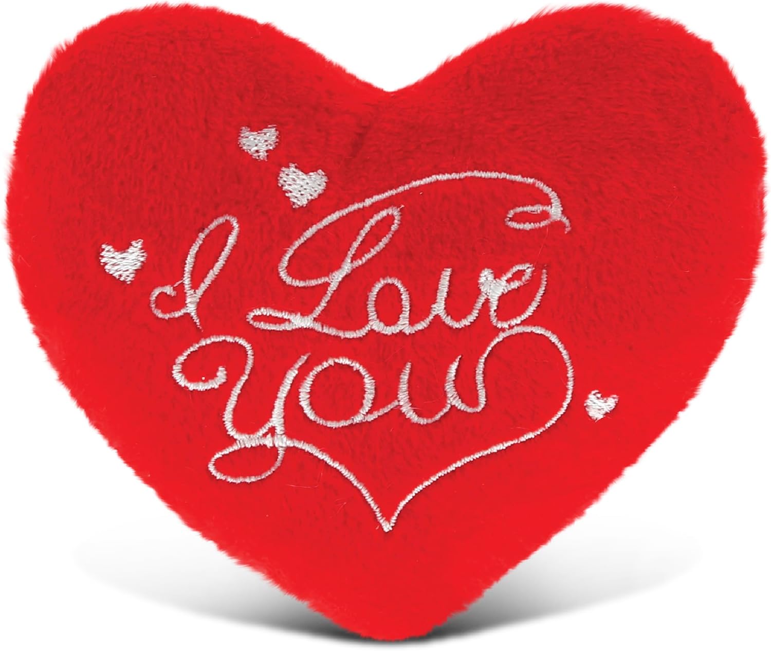 DolliBu I Love You Red Heart Plush Toy 1