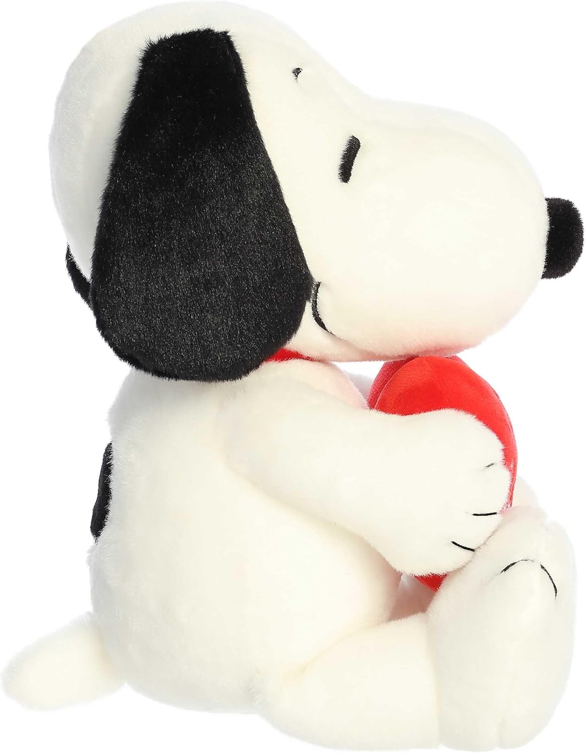 Aurora Snoopy Be My Sweetie Stuffed Animal - 11 Inches White