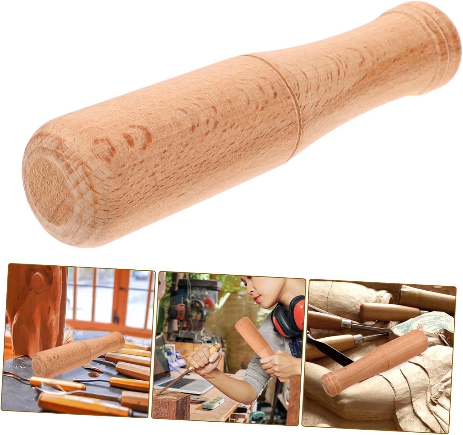 CRILSTYLEO Wooden Hammer Toy for Boys and Girls