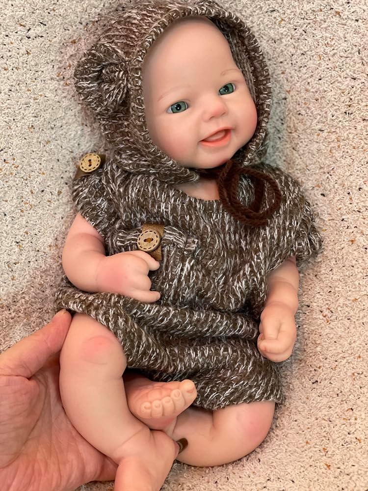 Abenduot 16 Inch Silicone Baby Doll with Weight