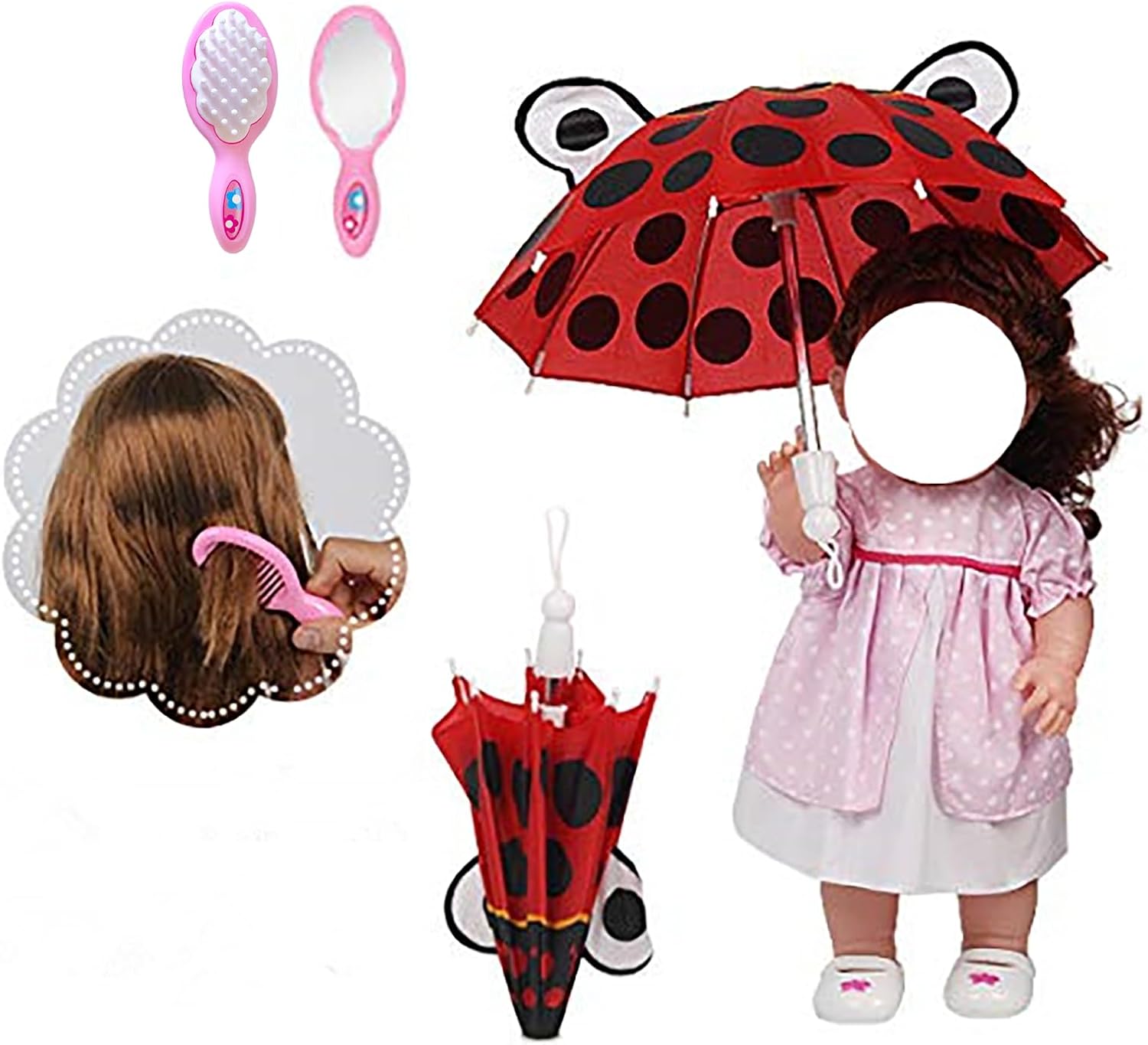 Handmade Baby Doll Clothes for 12-15 Inch Dolls 12 Pcs Set