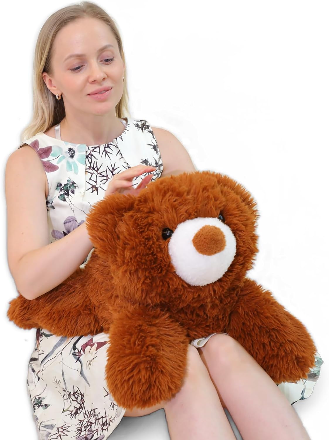 Brown Bear Plush Stuffed Animal 20 Inches Cute Toy