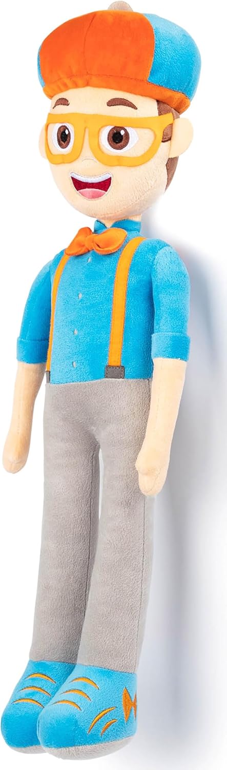 Blippi Plush Pillow Buddy - 24 Inches Soft Toy