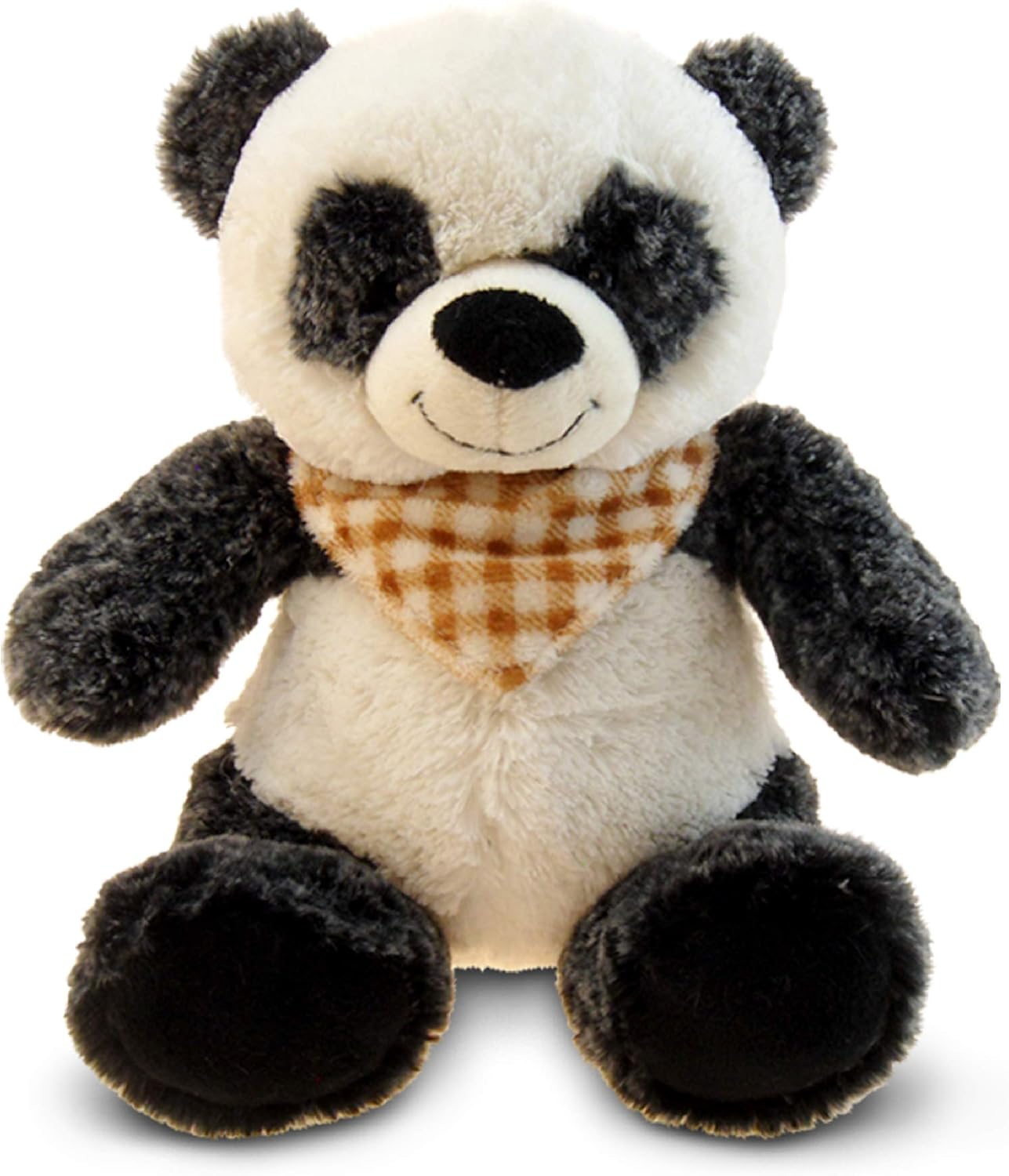 DolliBu Plush Panda Bear Stuffed Animal 8 Inch